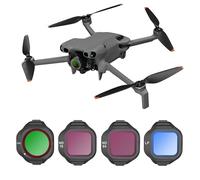 ND&CPL&LP Juego de filtros compatibles con DJI Mini 5 Pro, 4 unidades ND16 ND64 CPL LP polarización filtro y densidad neutra marco ultrafino drone lente accesorios multirevestimiento HD vidrio