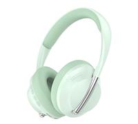 ND NEXT DESTINATION Auriculares Inalámbricos de Bluetooth 5.3 con Bass y Sonido Estéreo Casco Diadema Over Head Audífono de Oído Abierto (Verde)