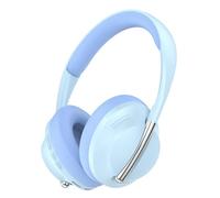 ND NEXT DESTINATION Auriculares Inalámbricos de Bluetooth 5.3 con Bass y Sonido Estéreo Casco Diadema Over Head Audífono de Oído Abierto (Azul)