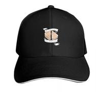 NDBQEYIFV A Nadie le Gusta el atún aquí Gorra de béisbol Personalizada Gorra Grande de Hombre Gorra Personalizada Casco de Playa para Chicas