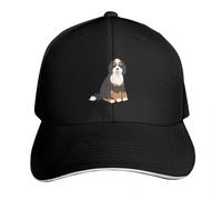 NDBQEYIFV bernedoodles Australia Bernese Mountain Dog Lovers Tongue out Gorra de béisbol Fiesta Gorra de Marca Gorra de Hombre Sombrero Hombre Lujo Mujer Hombre
