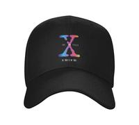 NDBQEYIFV Colorido Logotipo de los Expedientes X Gorra de béisbol Gorra de Golf Gorra Snapback Gorra de Caballo Gorra para Hombres Mujer