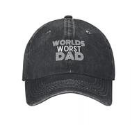 NDBQEYIFV El Peor Padre del Mundo Gorra de béisbol Anime Camionero Gorra Mujeres Gorras Hombres