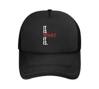 NDBQEYIFV Es lo Que es: Sombrero de Hombre, Gorra de Mujer, Gorra de béisbol para Hombres, Gorra de Hombre, Gorra de béisbol