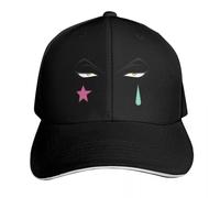 NDBQEYIFV Estrella y Cazador de lágrimas Broca de béisbol Gorra de Navidad Sombrero de represión Sombrero de Playa Camionero Mujer de Playa Hombre