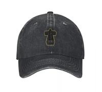 NDBQEYIFV Gorra de béisbol con el Logo de la Cruz de la Justicia, Gorra de Lujo Sombrero de Playa Sunhat, Gorras de Mujer