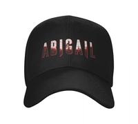 NDBQEYIFV Película de Abigail 2024 Gorra de béisbol Negra Nuevo en la Fiesta del Sombrero Sombrero Femenino de Playa Masculino