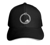 NDBQEYIFV Sísifo en una Serpiente de Ouroboros - Camiseta Unisex de filosofía para existencialistas Gorra de béisbol