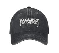 NDBQEYIFV Vestirse con Gorras de Banda de Metal Pesado invertido para Gorras de Camionero Ajustables de Pop Punk Unisex