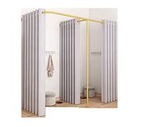 NDCIMBPF Probador de Tienda de Ropa Vestuario en Forma de F con Material de Doble Cara Vestuario Utilizado en Centro Comercial, Boutique y Oficina