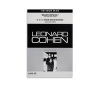 NDIEHA Leonard Cohen - Póster de película clásica con texto en inglés "I'm your man" (30 x 45 cm)