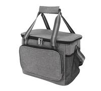 NDiyueAa Bolsa isotérmica Prueba de Fugas para Reparto de Comida, Bolsa térmica Multiusos para el Almuerzo con Correa Ajustable, Tela Oxford Resistente para la Oficina, picnics