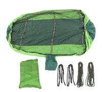 NDiyueAa Hamaca Doble para Acampar al Aire, Carga Alta 200 kg, Protección contra Insectos de Malla Fina, Liviana portátil con Bolsa de Almacenamiento, Tela de Nylon Duradera para