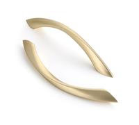 Ndjiloik 6 Piezas Tiradores Armarios Tiradores de Aleación de Zinc Manijas de Armario Distancia del agujero de 128mm,Plateado