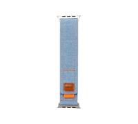 NDJQY Nylon Loop Strap For Apple Watch Band Ultra 49mm 44mm 45mm 40mm 41mm 38mm 42mm 46mm Bracelet IWatch Series10 8 9 7 6 5 3 Se Watchbands(Light blue,38/40/41mm)