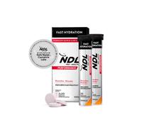 NDL Pro-Health Fast Hydration - Tabletas de hidrataci?n r?pida, bebida electrolitos y sales minerales para el deporte, disminuye el cansancio y la fat