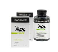 NDL Pro-Health Magnesium Complex con Vitamina B6 y D + Colágeno Tipo II + Multivitaminas | Energía, Músculos y Sistema Nervioso | Una marca de Rafa Nadal & Cantabria Labs