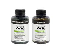NDL Pro-Health Magnesium Complex con Vitamina B6 y D + Omega 3 | Aceite de Pescado con Alta Concentración de EPA y DHA | Una marca de Rafa Nadal & Cantabria Labs