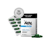 NDL Pro-Health Triptófano con magnesio y vitamina B6 | Ayuda a combatir el estrés y mejorar el descanso | Reforzado con vitaminas, minerales y hesperidina | Control del apetito | 30 cápsulas, 1 mes