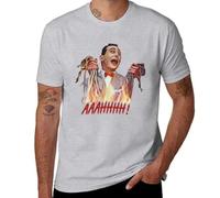NDMUTREN Peewee Herman Peewee Snake Rescue T-Shirt Boys White t Shirts Clothes t Shirt Men 2 Grey 3XL