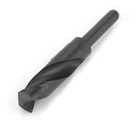 NDNCZDHC Broca de vástago recto, ángulo de punto de corte exterior de 130 grados, vástago de 1/2 pulgada, broca helicoidal de tipo redondo para latón, plástico (23,5 mm)