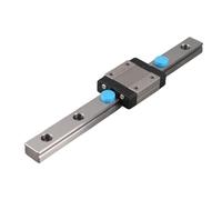 NDNCZDHC Riel de movimiento lineal, método de fijación de bloque bloqueado de 12 mm de ancho con guía lineal en miniatura Lml12b (150 mm)