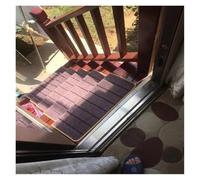 NDSJAIE Alfombra autoadhesiva para escaleras 1-15 Alfombrillas Autoadhesivas Antideslizantes para Escalones De Escalera, Seguridad, Silenciosas, para Interiores(6,5pieces)