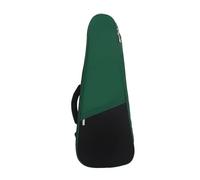 NDSJAIE Bolsa Universal para Guitarra Bolsa portátil de 26/27 Pulgadas for Guitarra, Bandolera Oxford algodón Perlado, Impermeable, Mochila con Piezas y Accesorios(Dark Green)
