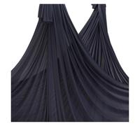 NDSJAIE Columpio Yoga Aereo Hamaca aérea for Yoga de 8m, Tela Seda, Columpio aéreo, Fitness for Gimnasio, hogar, Exterior, Culturismo, Pilates, cinturón(Dark Grey)