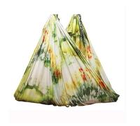 NDSJAIE Columpio Yoga Aereo Hamaca aérea for Yoga, Tela voladora, Pilates, Columpio, Seda, Dispositivo de tracción antigravedad, Fitness, Gimnasio en casa(Purple)