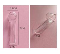 NDSJAIE Cubiertas De Cabeza del Cepillo De Dientes Electric Toothbrush Protective Cover Dustproof For Oral Tooth Care Brush Head Travel Keep Clean Transparent Cap