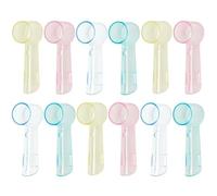 NDSJAIE Cubiertas De Cabeza del Cepillo De Dientes ElElectric Cepillo de Dientes Cubierta la Cabeza Tapa Antipolvo Funda Protectora/Tapa 12/8 Uds(12Pcs)