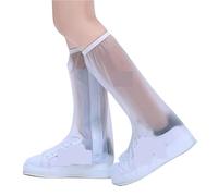 NDSJAIE Funda para zapatos contra la lluvia Funda for zapatos de lluvia for motocicleta, corte alto, impermeable, antideslizante, resistente al desgaste, for exteriores(Color 3,Fits size 45-46)