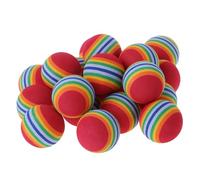 NDSJAIE Pelotas Golf Pelotas de Golf for Practicar en Interiores, Esponja 20 Piezas, Pelota Entrenamiento 40mm diámetro