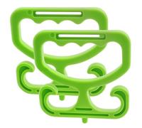 NDSJAIE Soporte Asa Bolsa Compra Portador de bolsas supermercado, soporte resistente, compras ligeras, cada uno con capacidad for hasta 100 libras, multiusos, 2 uds para Compras Diarias