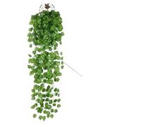 NDSJAIE Vid de Flores Artificiales Decoración de Pared del hogar cifrado Planta Verde simulación Hoja Sauce glicina Tira Colgante eucalipto para decoración(BG-XG-1pcs)