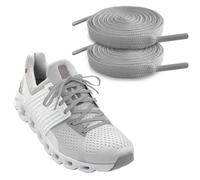 NDTEZUGT 6mm Cordones Planos Finos para On Cloud Zapatillas, Cordones para Zapatos Deportivos de Repuesto (Gris,39"/100cm)