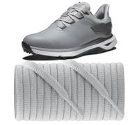 NDTEZUGT Cordones ovalados de golf para zapatos FootJoy Pro/SL e HyperFlex, Gris claro, 45"/115cm