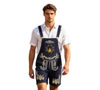 NDTKEWYK Peto para hombre, Oktoberfest, pantalones para hombre, A6-azul marino., XS
