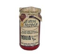 'Nduja di Spilinga con Miel 180g | Salchichón Calabrese Picante y Untable | Salami Italiano Artesanal - Delicatessen Gourmet | Auténtica Cocina Calabresa por Delizie Vaticane di Tropea