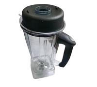 NDXNJFOY Jarra Cuadrada De 2 L con Base De Taza Y Tapa Dentada For Batidos, Compatible con Biolomix, Licuadora T5200 Y G5200.