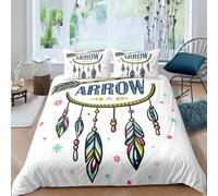 NDXRWDZR Funda Nordica Cama 150 AtrapasueñOs Colchas Cama 150 para Niños Adultos con Cremallera Suave Transpirable Microfibra Fundas Nordicas 240x220 cm + 2 Fundas de Almohada 50x80 cm