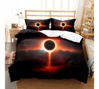 NDXRWDZR Funda Nordica Cama 150 Sol Colchas Cama 150 para Niños Adultos con Cremallera Suave Transpirable Microfibra Fundas Nordicas 240x220 cm + 2 Fundas de Almohada 50x80 cm