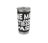 Ne Me Stresse Pas Cita Francesa Anti Estrés Vaso térmico de acero inoxidable de doble pared