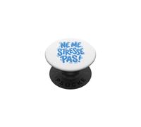 Ne Me Stresse Pas Francés Divertido Estilo Graffiti PopSockets PopGrip Adhesivo
