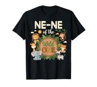 NE-NE of The Wild One Safari Primer Cumpleaños Camiseta