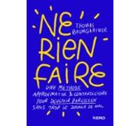 Ne Rien Faire (ebook)