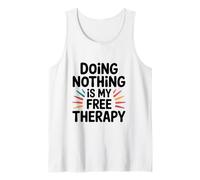 Ne Rien Faire EST ma thérapie gratuite. Camiseta sin Mangas