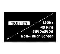 NE160QAM-NZ1 - Pantalla LCD de repuesto para HP ZBOOK Studio 16 G9 G10 3840 x 2400 16 pulgadas, 60 Hz, 40 pines, panel digitalizador de pantalla LED (solo para pantalla no táctil)
