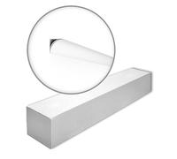 NE2 PURE NOMASTYL Molduras - 10 piezas (20 m) - 60 x 60 x 2000 mm - NOËL & MARQUET - una marca de NMC - Poliestireno